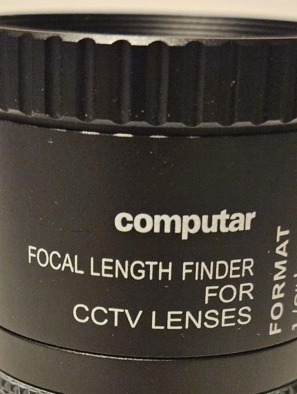Computar VM300 Focal Length Finder for CCTV Lenses - Black